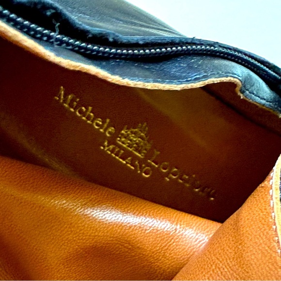 Michele Lopriore Milano Marylebone Leather Ankle Bootie - Picture 9 of 9